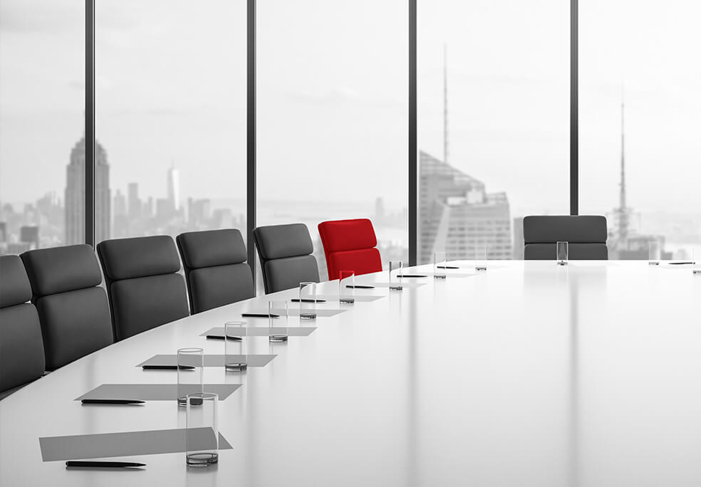 boardroom table with chairs